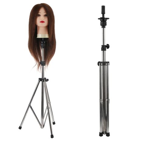 Professional Wig Stand - Our mannequin head stand is perfect for most of mannequin head, canvas wig head, doll head, hairdressing training head and foam head etc. This wig tripod stand is very easy to assemble and work with, handy and sturdy for storing, trim, curl, dye or straighten wigs, hair extensions. 